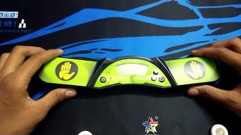 Yuxin Zhisheng v2 timer and blue flow mat UNBOXING! Cubelelo.com!