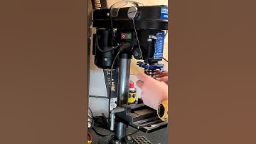 Drill press chuck key hack