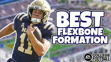 EASY To Run Flexbone Offense In College Football 25!!! Make Opponents QUIT