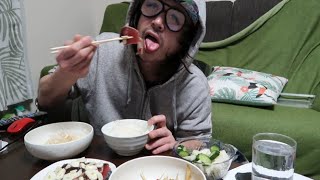 酒をやめたアル中が今が旬の【ウドとカツオ】を食べるだけの動画