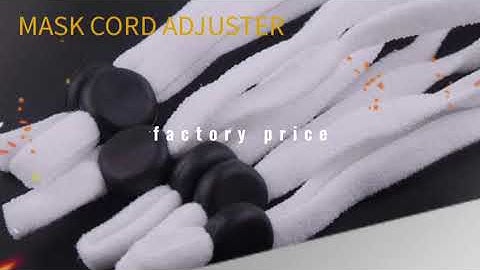 Cord Locks – Mask Adjusters Elastic Cord Stopper for face masks