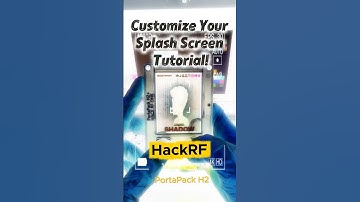 HackRF PortaPack H2: Customize Your Splash Screen Tutorial! #HackRF #PortaPackH2