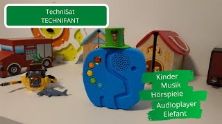Im Test der TechniSat TECHNIFANT - Audioplayer für Kinder - Überzeugt die Alternative zur Toniebox?