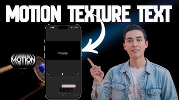 Hoe maak je een bewegingstextuur-texteffect? ​​Intro | Stap voor stap (2025)