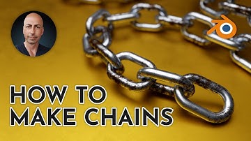 How to make chains - Blender 3D Tutorial