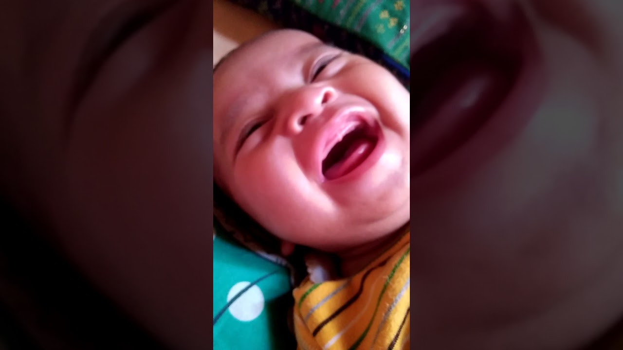 Ajaib bayi tertawa terbahak bahak 