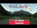 Driving Austria: L16 Pitztal - 4K scenic drive - beautiful high mountain valley in Austria