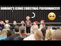 DOMONIC'S ICONIC CHRISTMAS PERFORMANCE!!!!!!