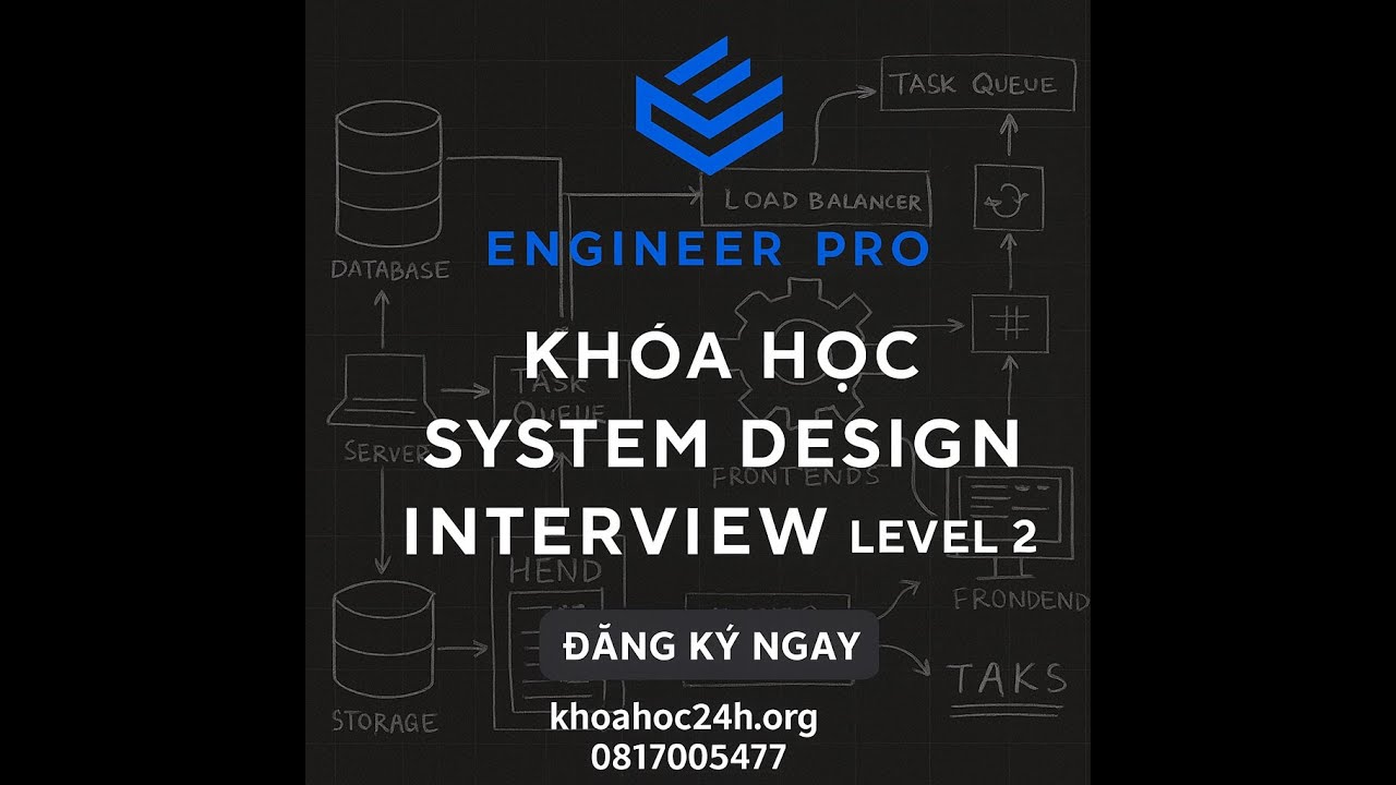 Khóa học System Design Interview Level 2 của Engineer Pro - Senior ...