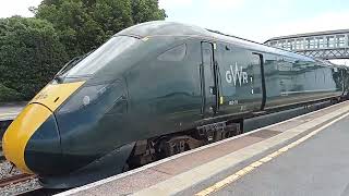 train departure from Bridgwater railway station this morning.31.5.24.