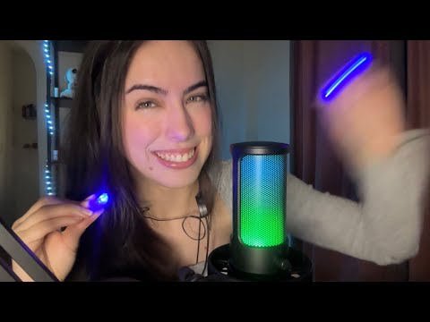 ASMR- TE HIPNOTIZANDO COM <strong>SONS</strong> DE BOCA E LUZES!