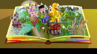 Pop-up book animation / menu