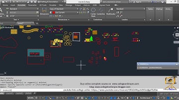 AutoCAD Tutorial overkill purge and Customization command