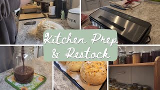 Weekly Kitchen Restock and Prep