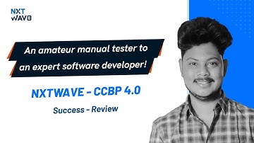 👏 From Manual Testing Job to Becoming a Software Engineer in IT: Sandeep’s Success With NxtWave