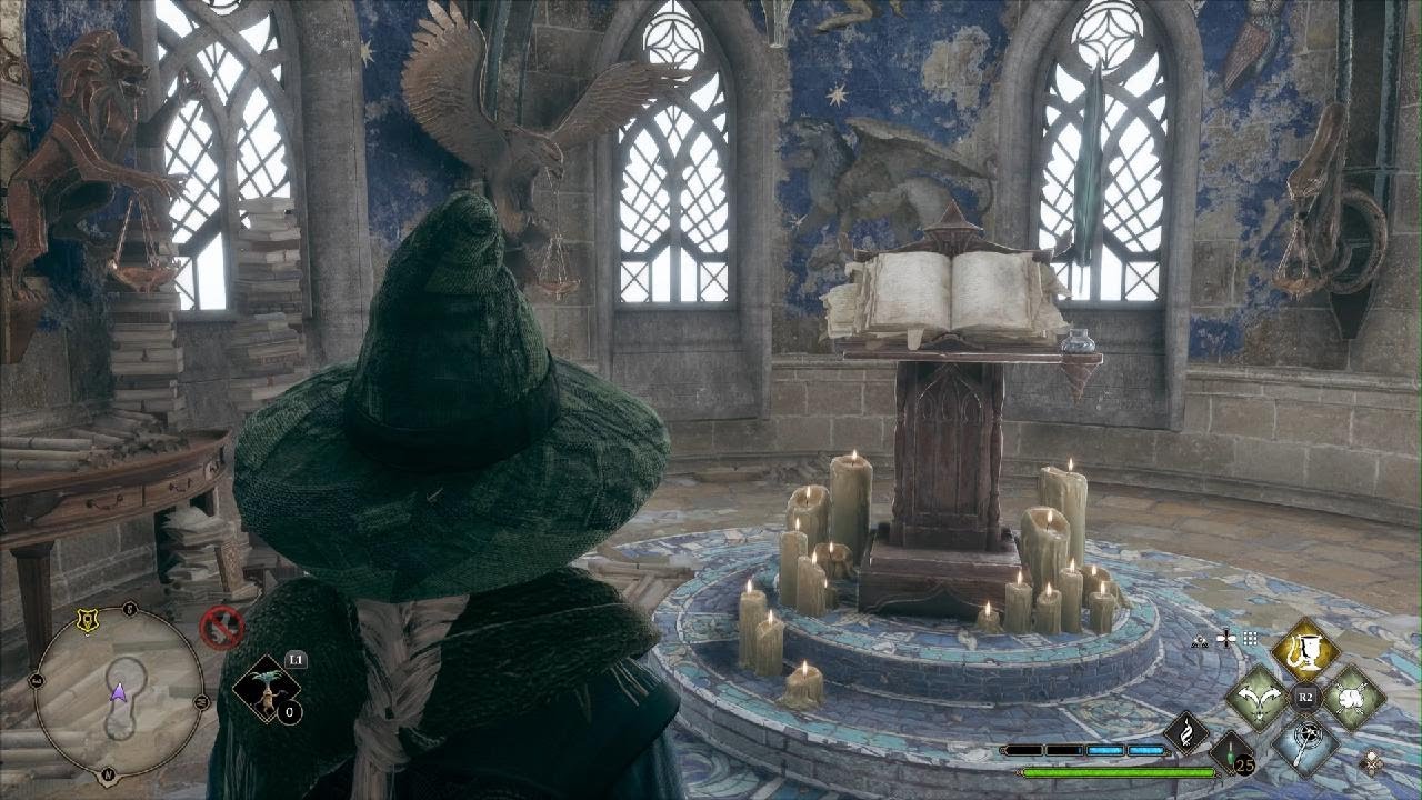 Hogwarts legacy: acceptance quill, book admittance