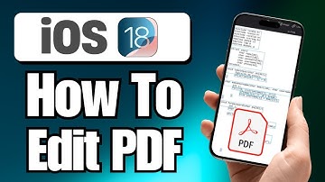 How to Edit Pdf on Iphone IOS 18 (Quick Tutorial)