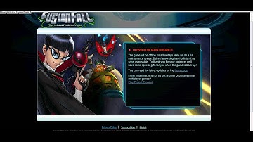 Fusionfall: Down again for more maintenance 7/27/2011