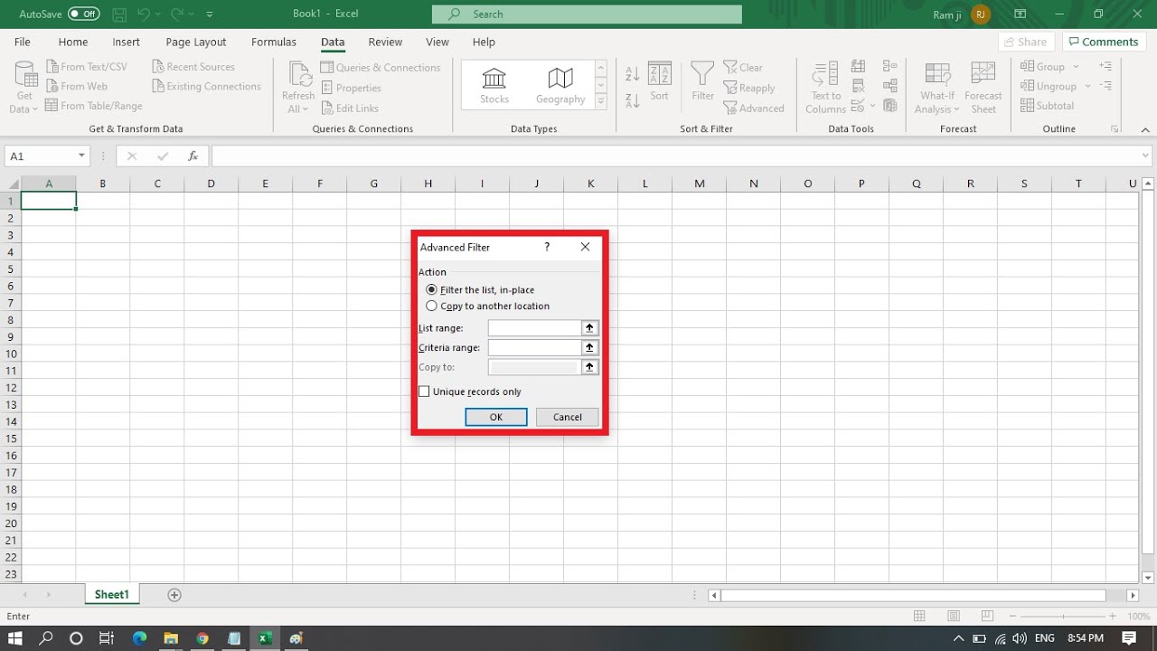 SURPRISING Advanced Filter TRICK in Excel You've Never Heard Of! YouTube
