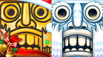 Temple Run 2 Winter Toyland VS Temple Run 2 Frozen Festival Game 2025 Gameplay Android, ios