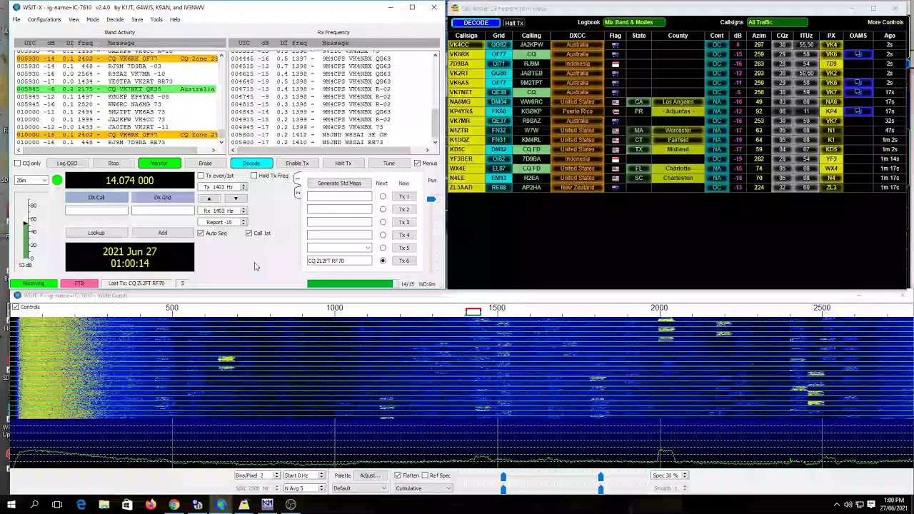 ARRL FIELD DAY 2021 FT8 FROM NEW ZEALAND LIVE STREAM