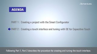 RL78 Family Touch Tutorial: Low-Power Touch Application Using SMS Part 2