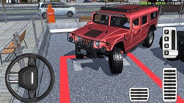 New Parking-School 2025 - 4x4 Hummer Multi-Level Parking License Master! Car Game Android Gameplay