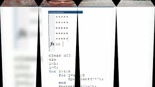 Matlab program Computer program pattern print