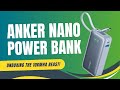 Anker Nano Power Bank Unboxing in Ice Lake Blue