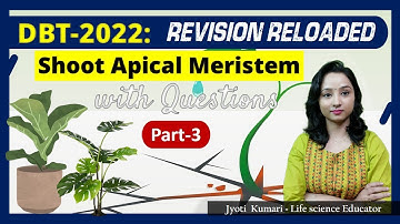 DBT-2022: Shoot Apical Meristem | Revision reloaded (Part-3)