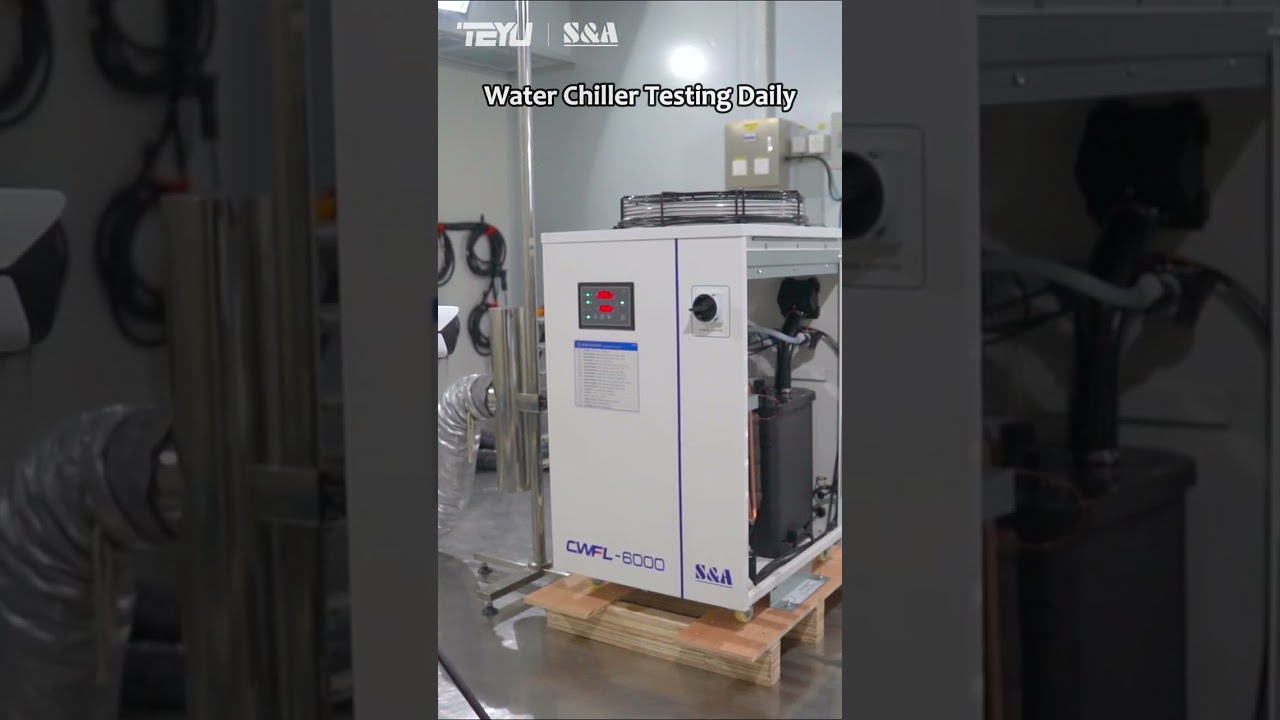 Water Chiller Performance Testing in the Enclosed Lab