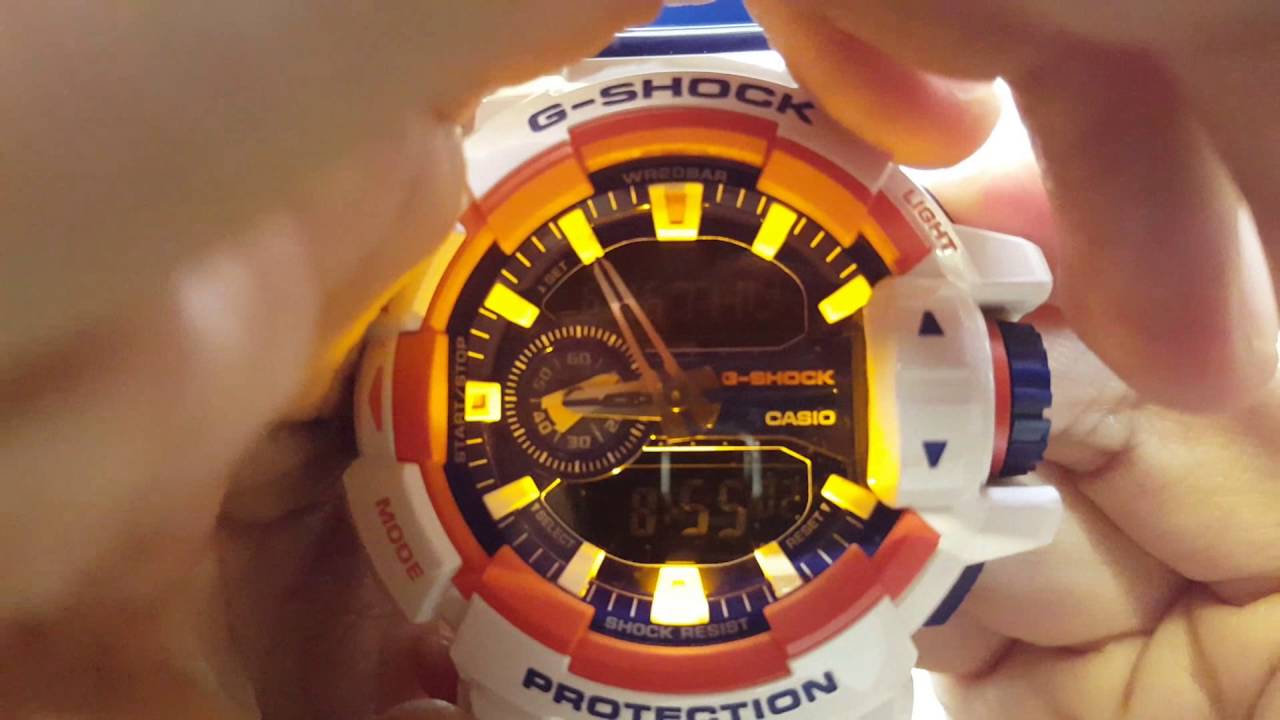 CASIO G-SHOCK WATCH GA-400CS-7ADR UNBOXING