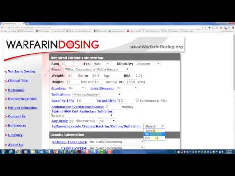 Warfarin Dosing