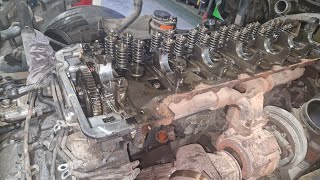 part 1 Renault Premium/volvo DXI 430 engine cylinder head removal to renew head gasket, mobilefitter