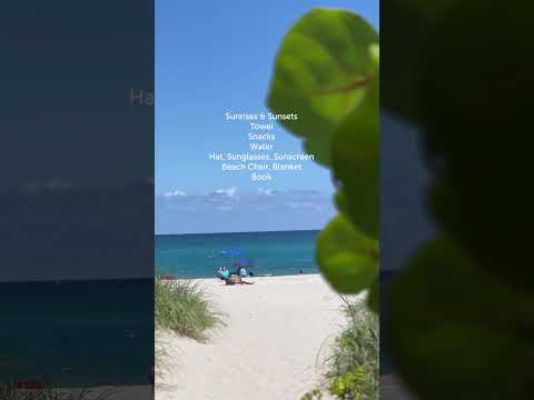 Sun, sand, and