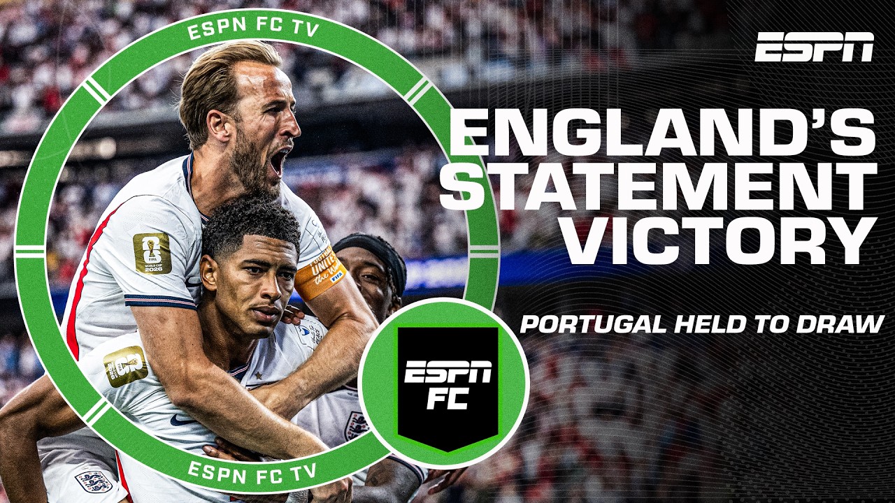 Harry Kane Fires England to Victory + Ronaldo’s Quiet Night Raises Questions for Portugal | ESPN FC