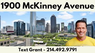 TOUR the 1900 Mckinney Avenue ! Beautiful 2 bedroom  Dallas Luxury Apartment | 19th Floor