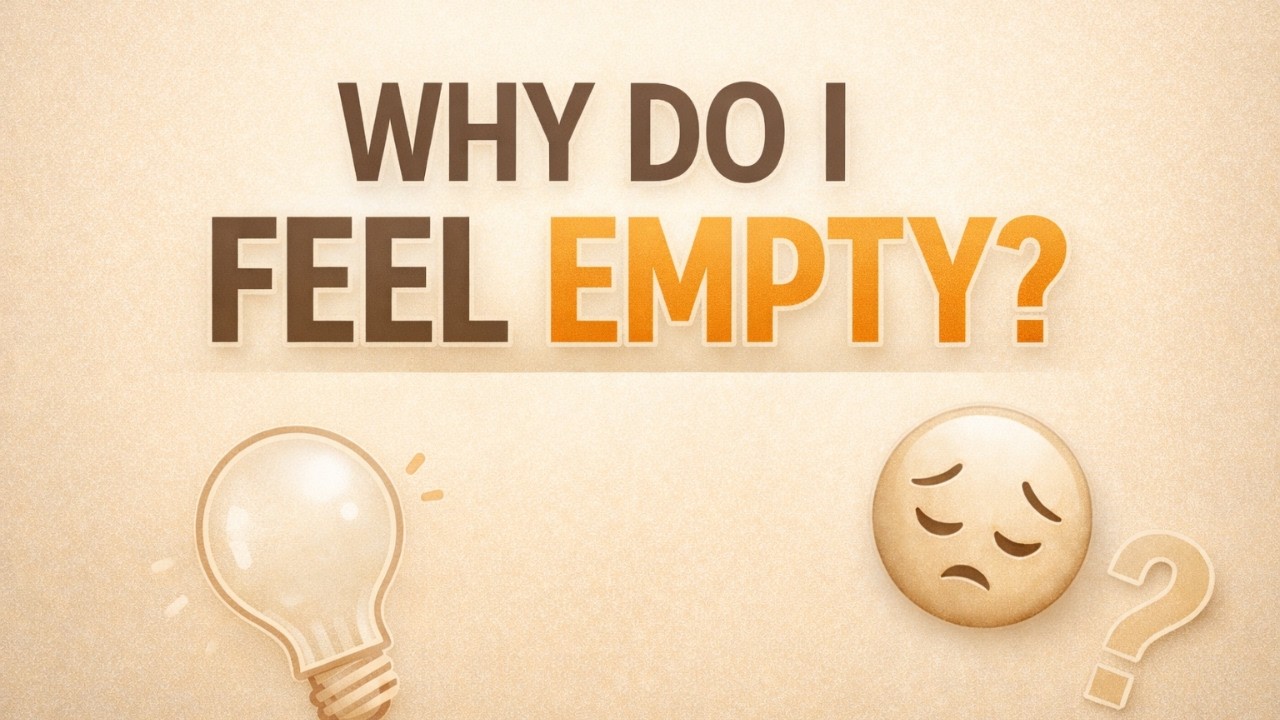 Why You Feel Empty Even When Life Is Fine (Psychology Explained) - YouTube