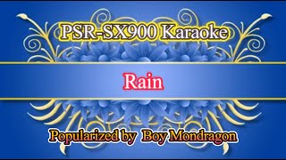 Rain, Boy Mondragon Video Karaoke