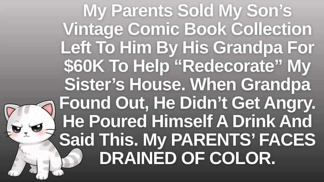 My Parents Sold My Son’s Vintage Comic Book Collection Left To Him By His Grandpa For $60K To He