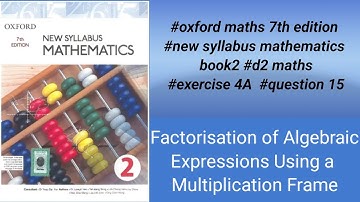 #oxford maths 7th edition #new syllabus mathematics book2 #d2 maths #exercise 4A #question 15