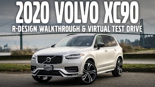 2020 Volvo XC90 T6 R-Design with Polestar Performance Package Walkthrough and Virtual Test Drive