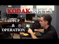 Kodak reels 8mm  super 8mm film digitizer setup