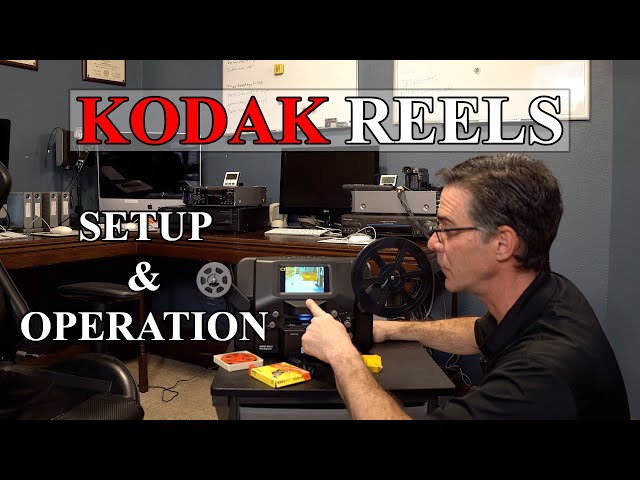 Kodak Reels 8mm & Super 8mm Film Digitizer Setup 