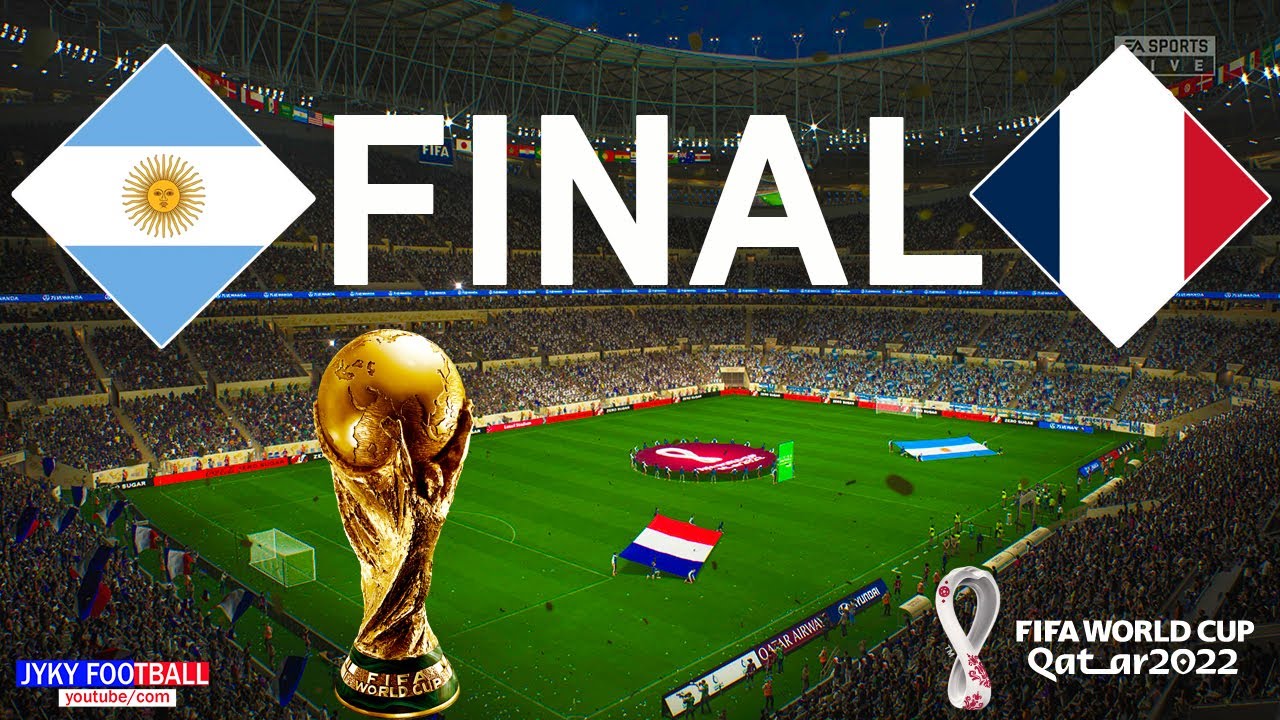 PES - Argentina vs France FINAL - FIFA World Cup 2022 Qatar Full Match HD - Messi vs Mbappe Gameplay