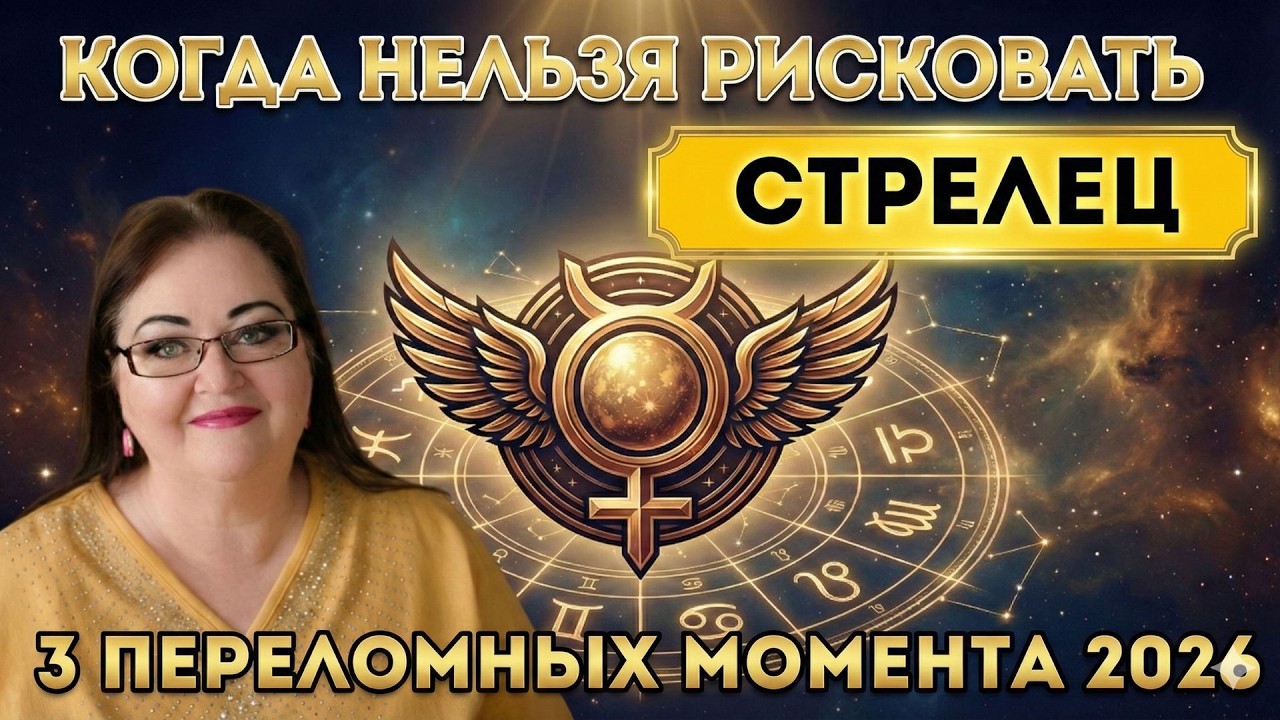 СТРЕЛЕЦ Ретро Меркурий 2026: От чего ты бежишь? Три остановки, чтобы посмотреть правде в глаза