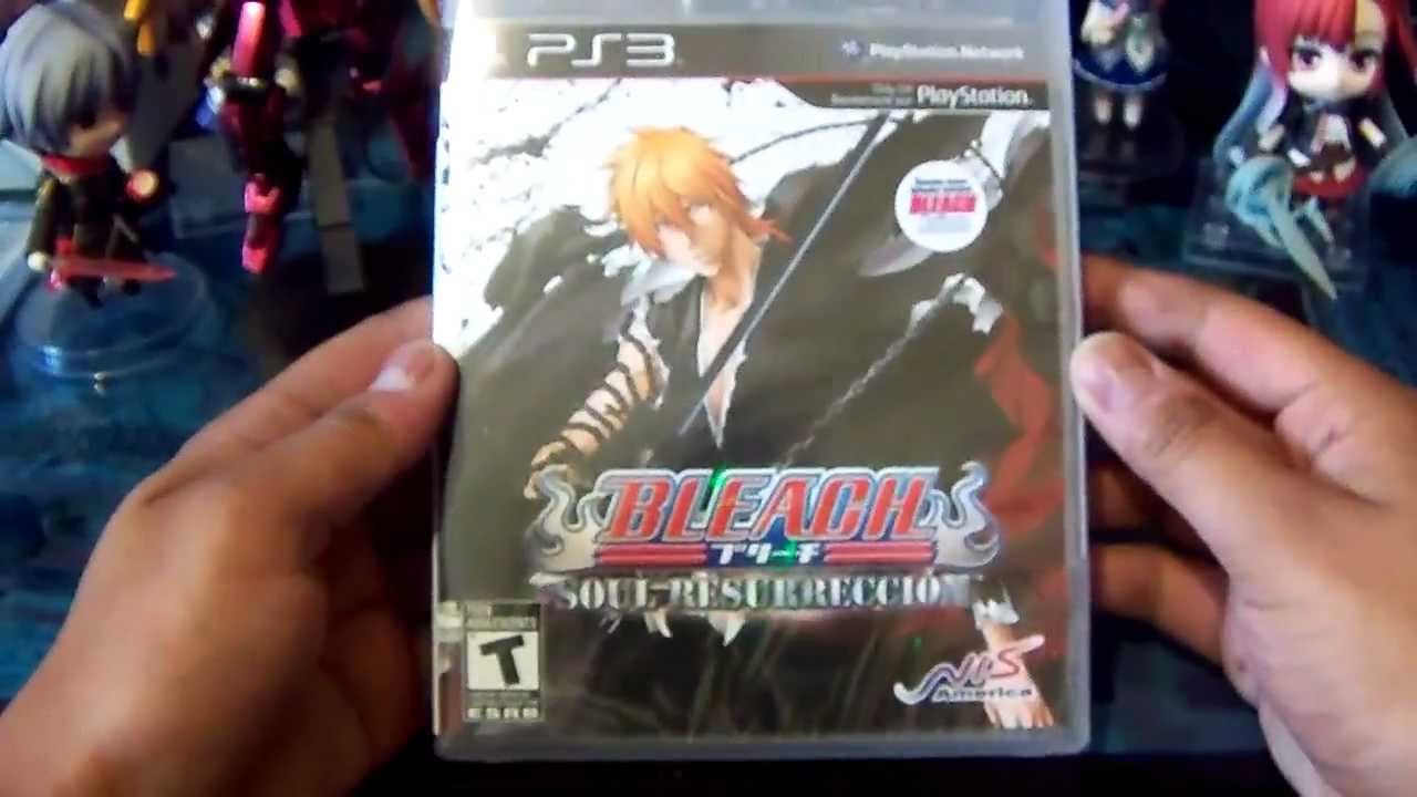 Bleach PS3 Soul Resurreccion Unboxing+In Game Opening. YouTube