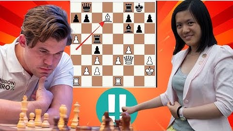 Epic chess game 129 Magnus Carlsen vs Hou Yifan