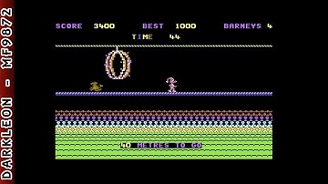 Commodore C64 - Bigtop Barney (1984)