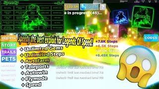 New Roblox Legends of Speed Exploit ! Autofarm Hack Script ! (Speedy) + Download screenshot 5